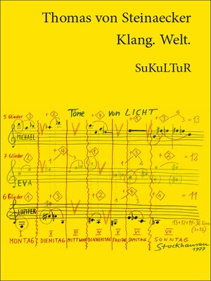 cover image of Klang. Welt.